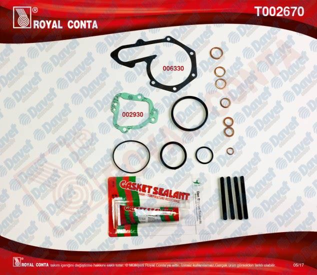 ROYAL T002670 Alt Takim Conta R11 1700 Cc